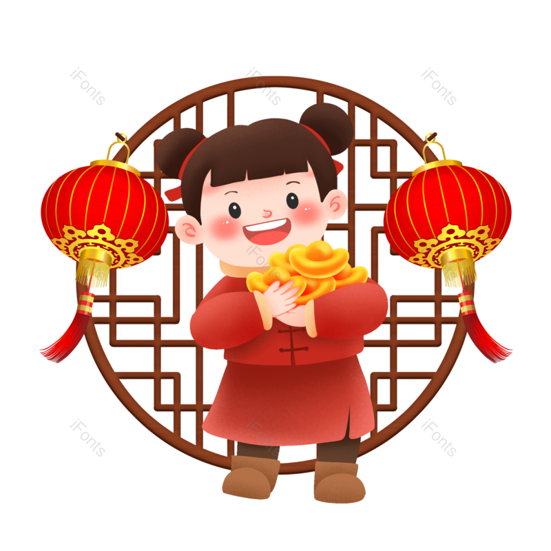 中国风图片,卡通元素,春节PNG,灯笼免抠素材